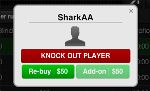 Manage your breaks and rounds, customize ante, blinds, chips, players and prizes.